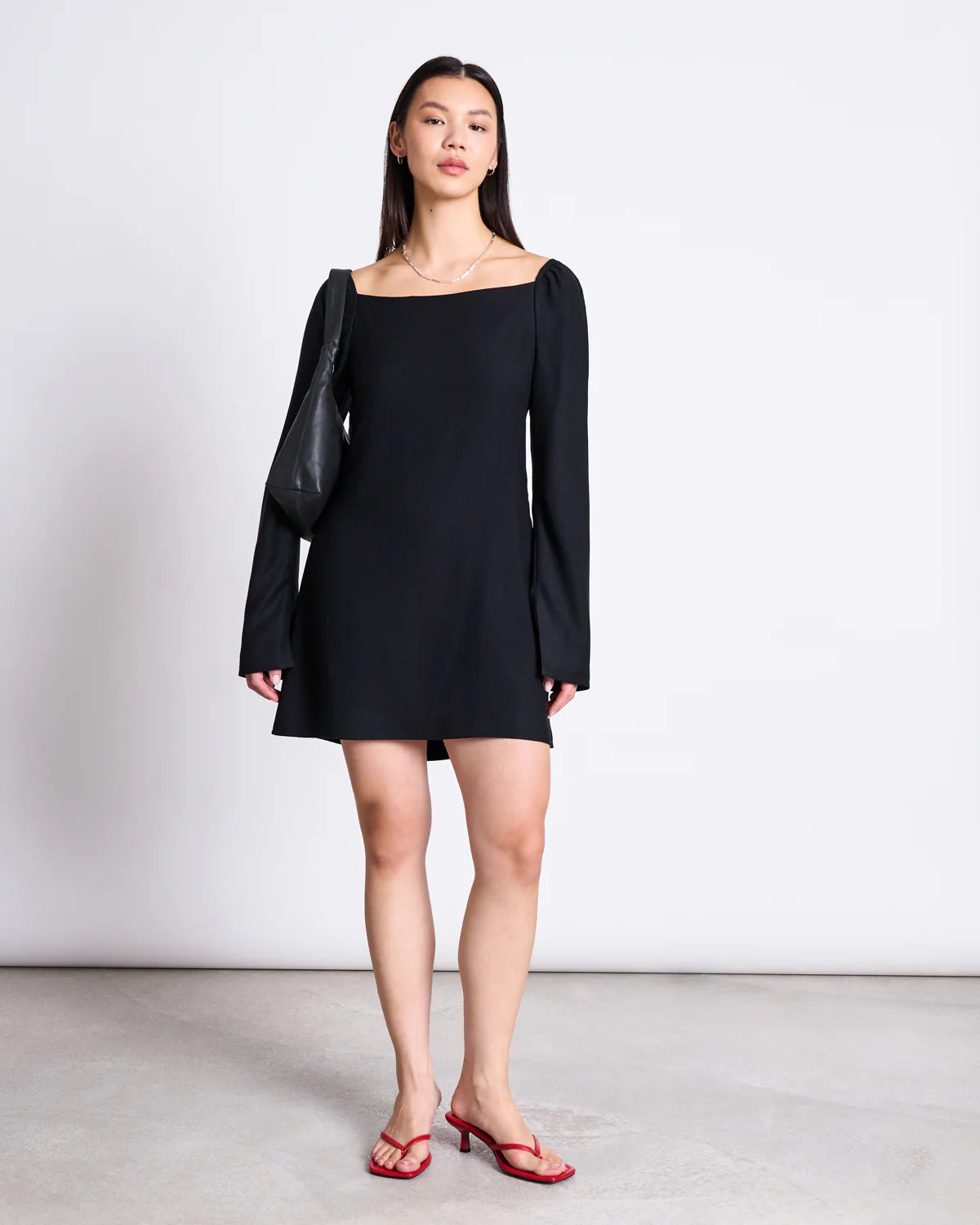 Square Neck Mini Dress GLAD