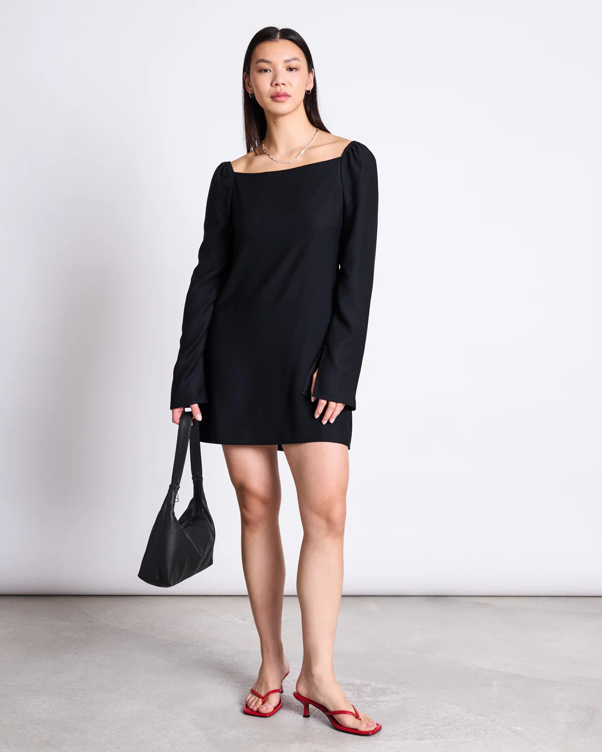 Square Neck Mini Dress GLAD