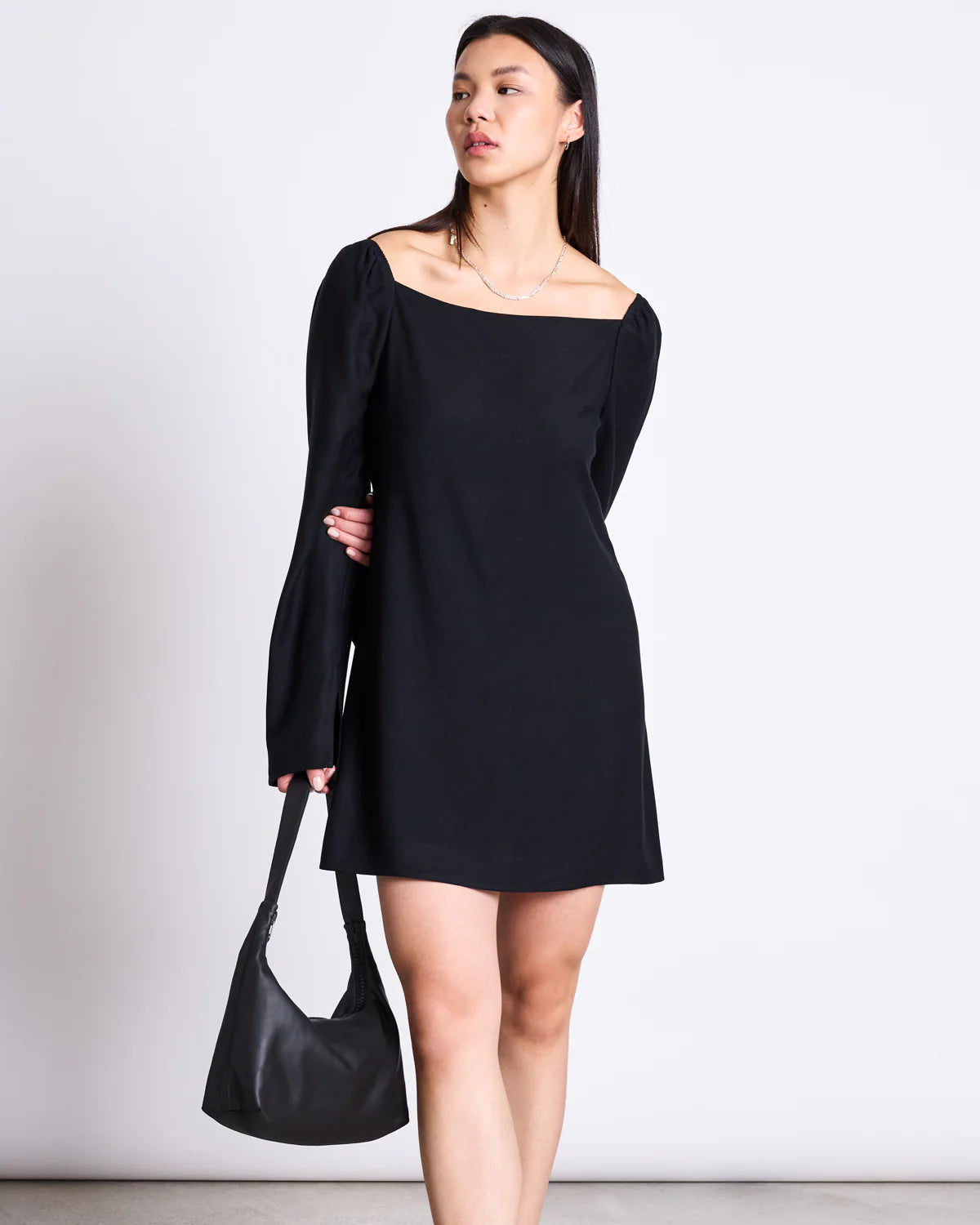 Square Neck Mini Dress GLAD