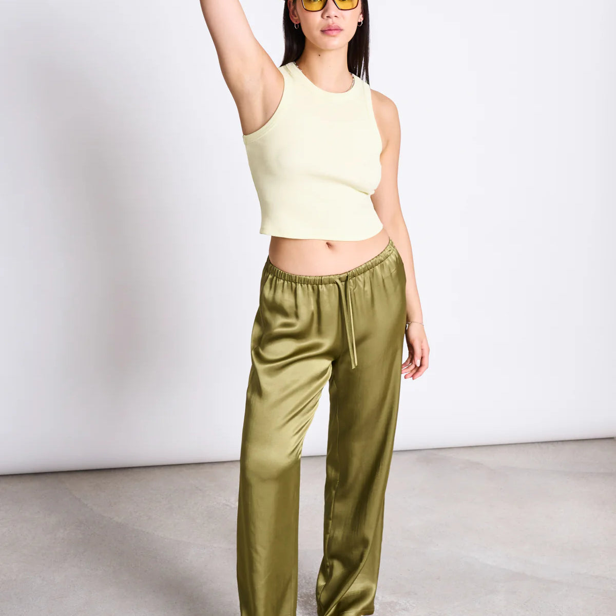 Loose Silky Pants FRIS