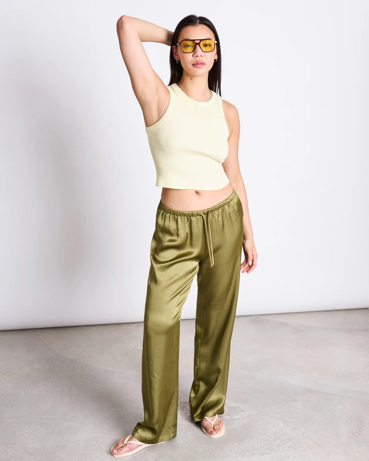 Loose Silky Pants FRIS