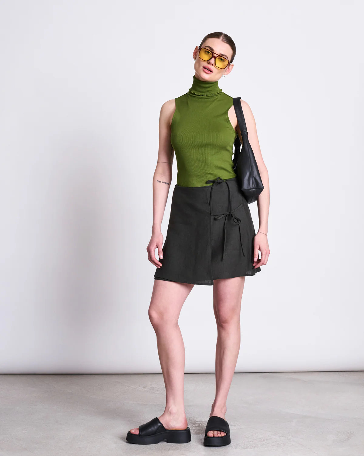 Linen Tie Skirt KYS