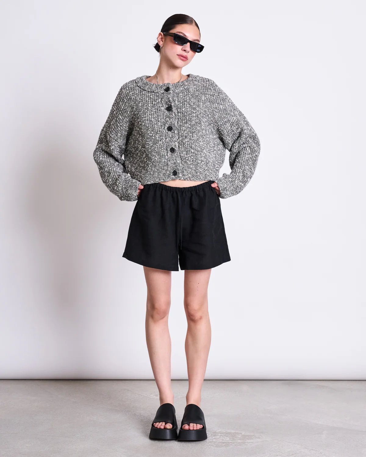 Linen Drawstring Shorts MARUM