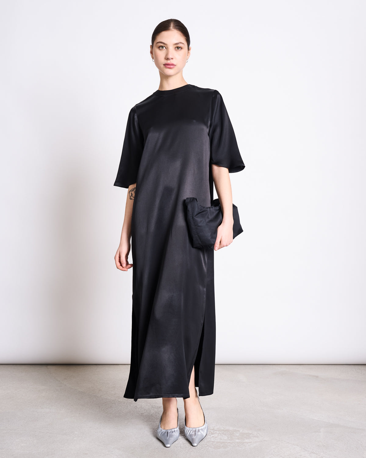 Silky T-shirt Dress CALEU
