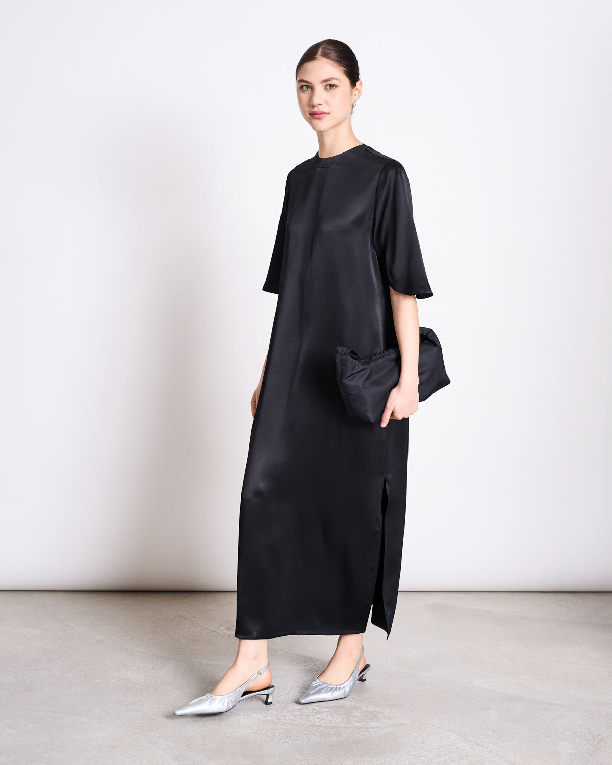 Silky T-shirt Dress CALEU