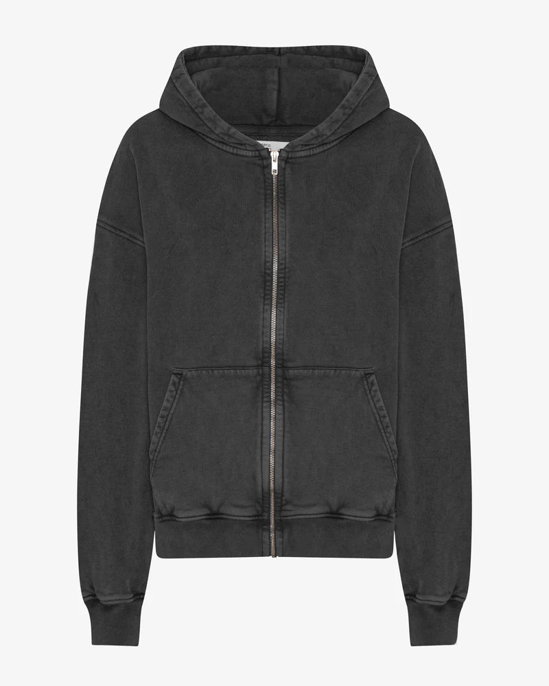 Organic Oversized Zip Hood