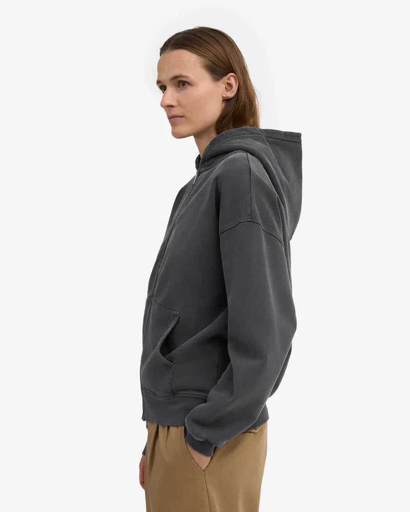Organic Oversized Zip Hood