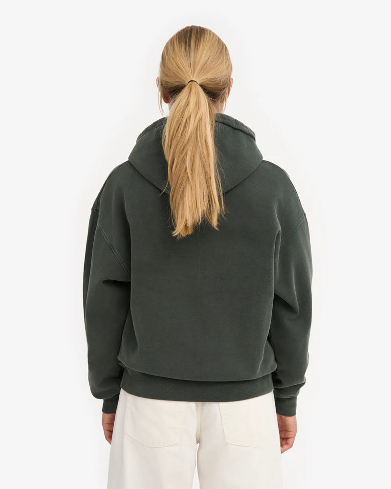 Organic Oversized Zip Hood