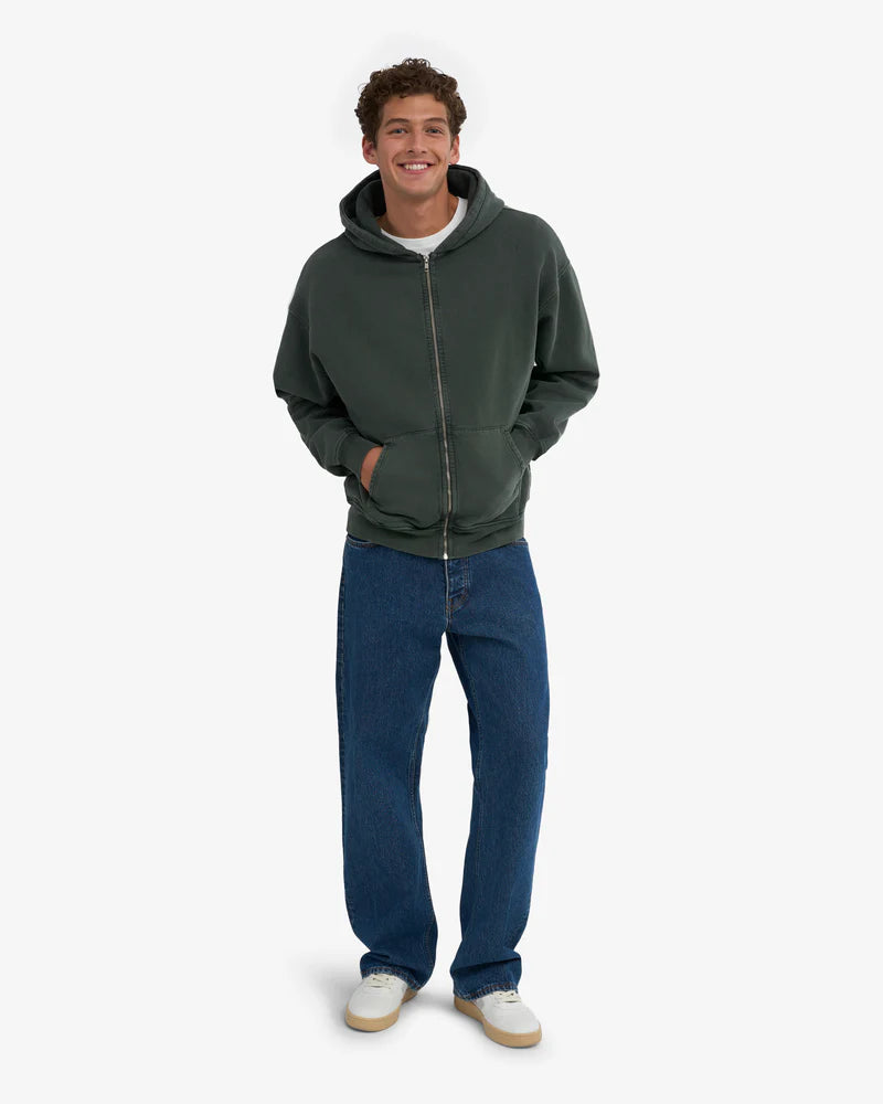 Organic Oversized Zip Hood