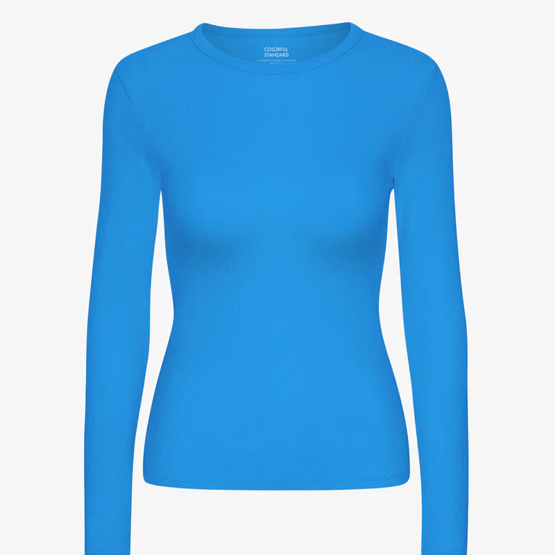 Women Organic Rib LS T-Shirt