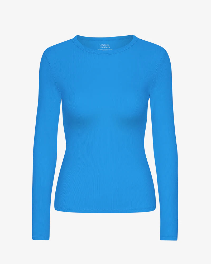 Women Organic Rib LS T-Shirt