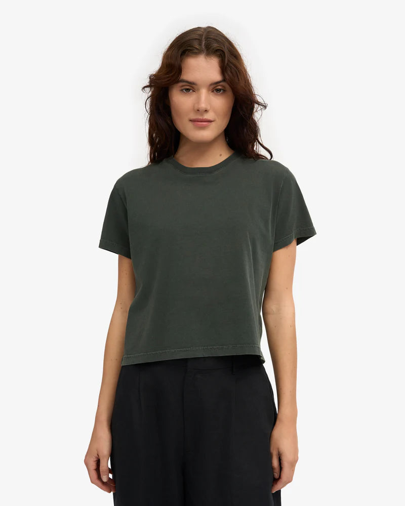 Organic Boxy Crop Tee