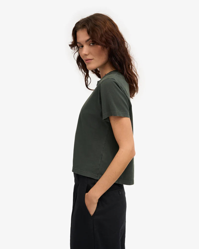 Organic Boxy Crop Tee