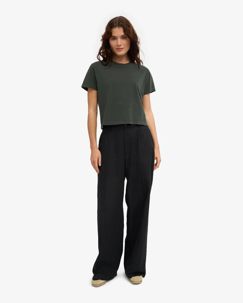 Organic Boxy Crop Tee