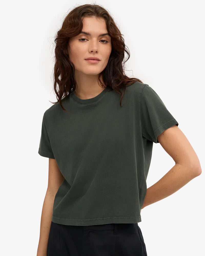 Organic Boxy Crop Tee