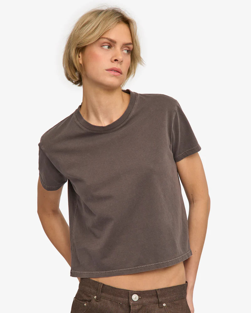 Organic Boxy Crop Tee
