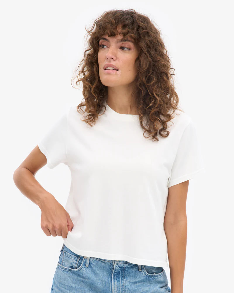 Organic Boxy Crop Tee