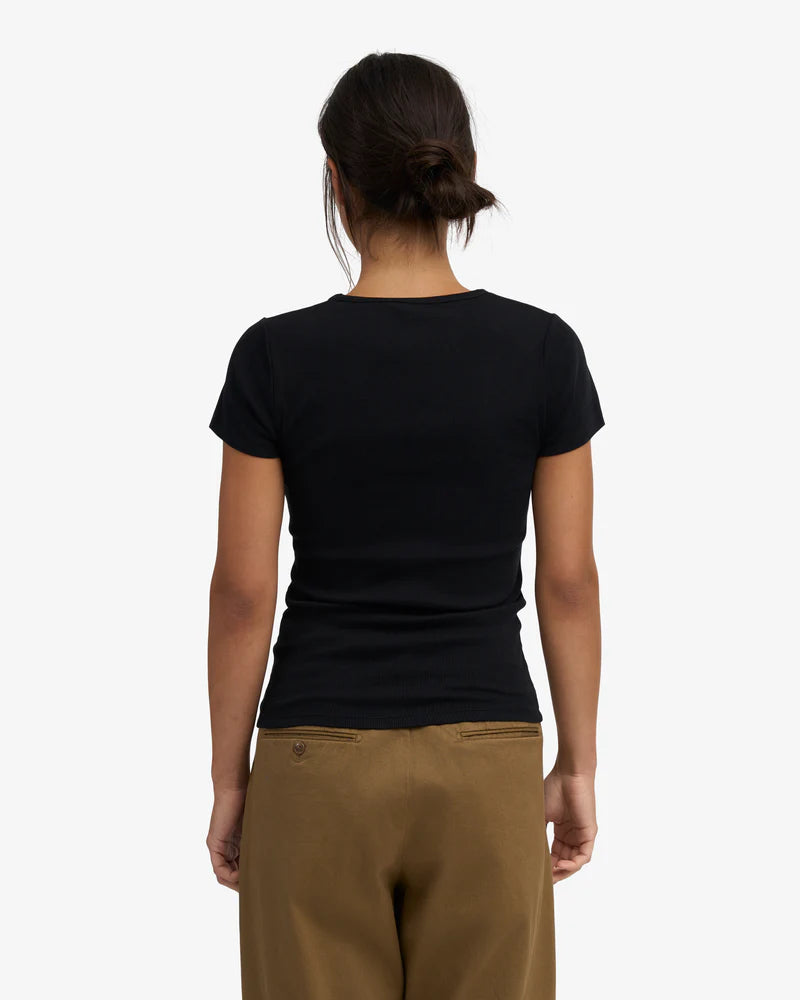 Organic Rib SS T-Shirt