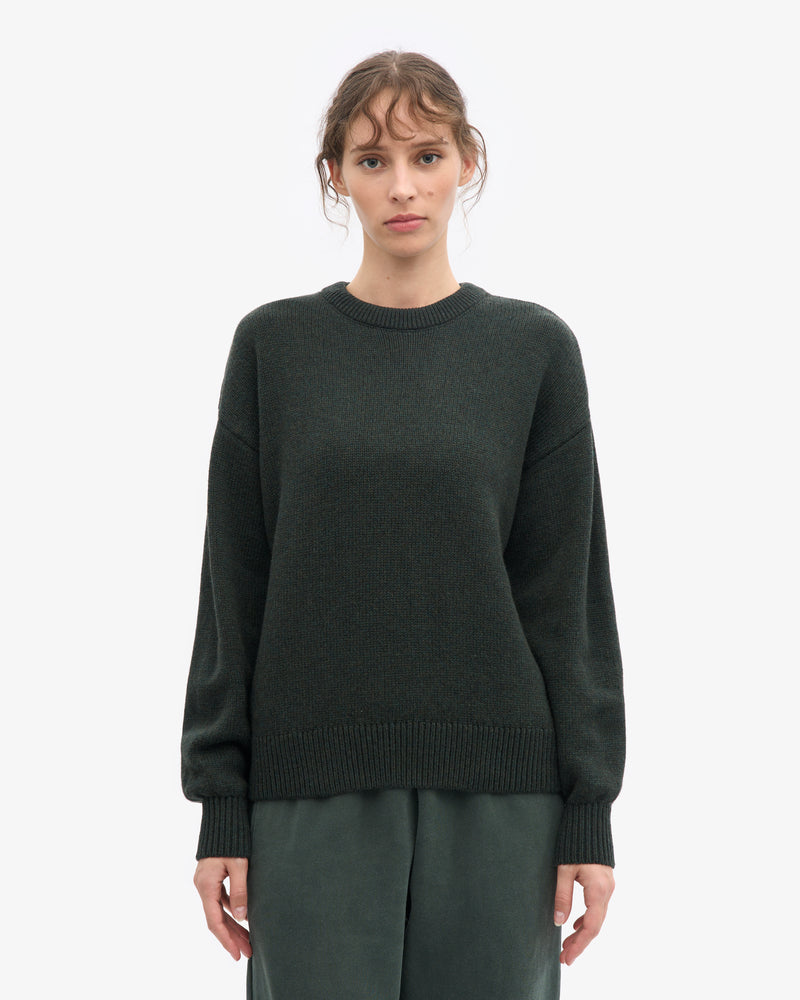 Oversized Merino Wool Crew