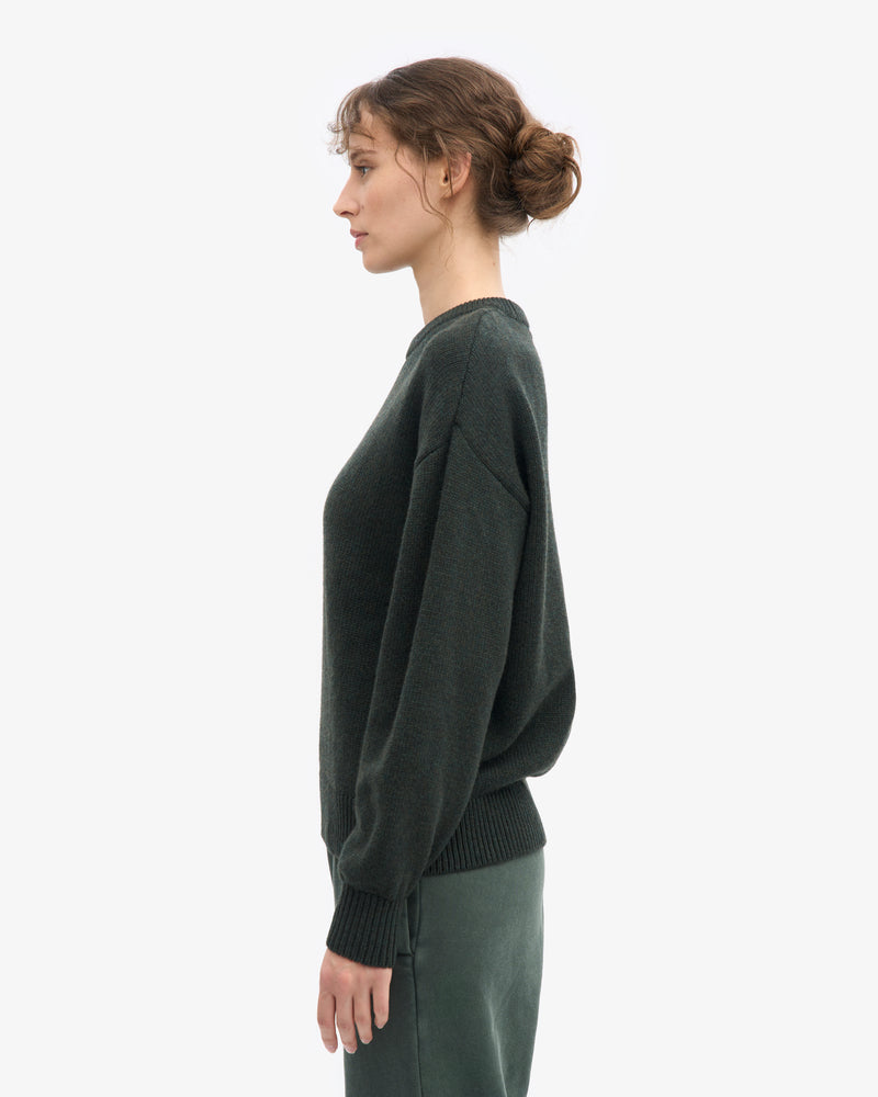 Oversized Merino Wool Crew