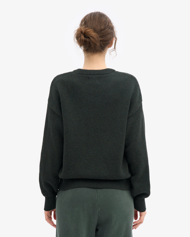 Oversized Merino Wool Crew