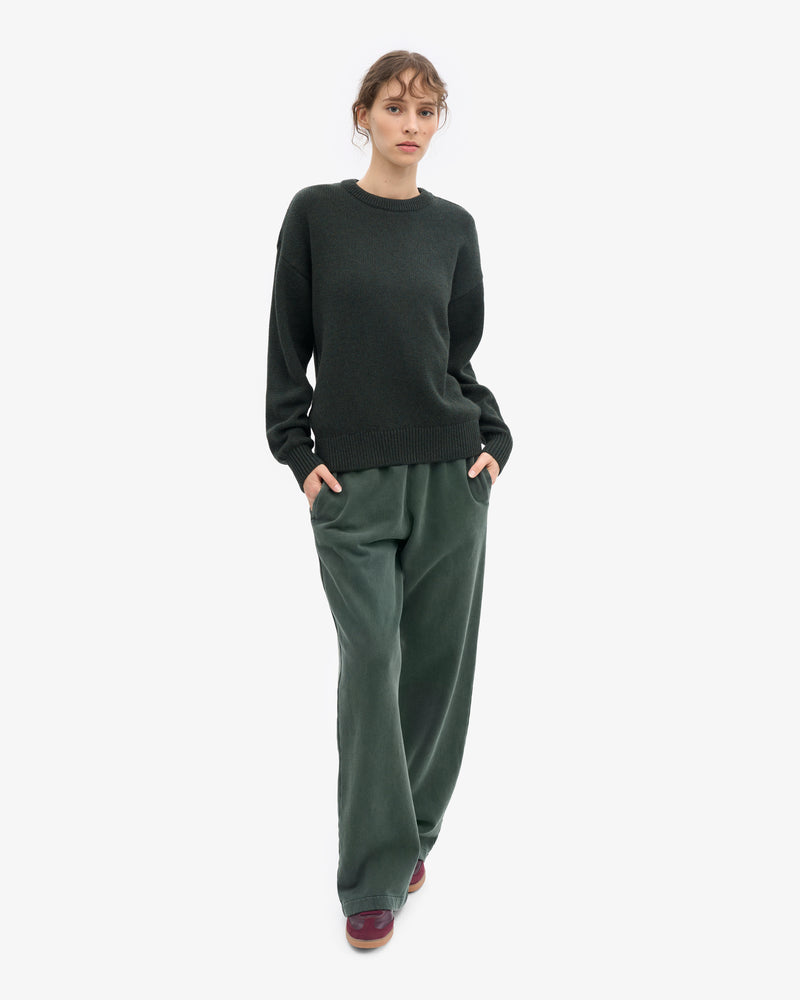 Oversized Merino Wool Crew
