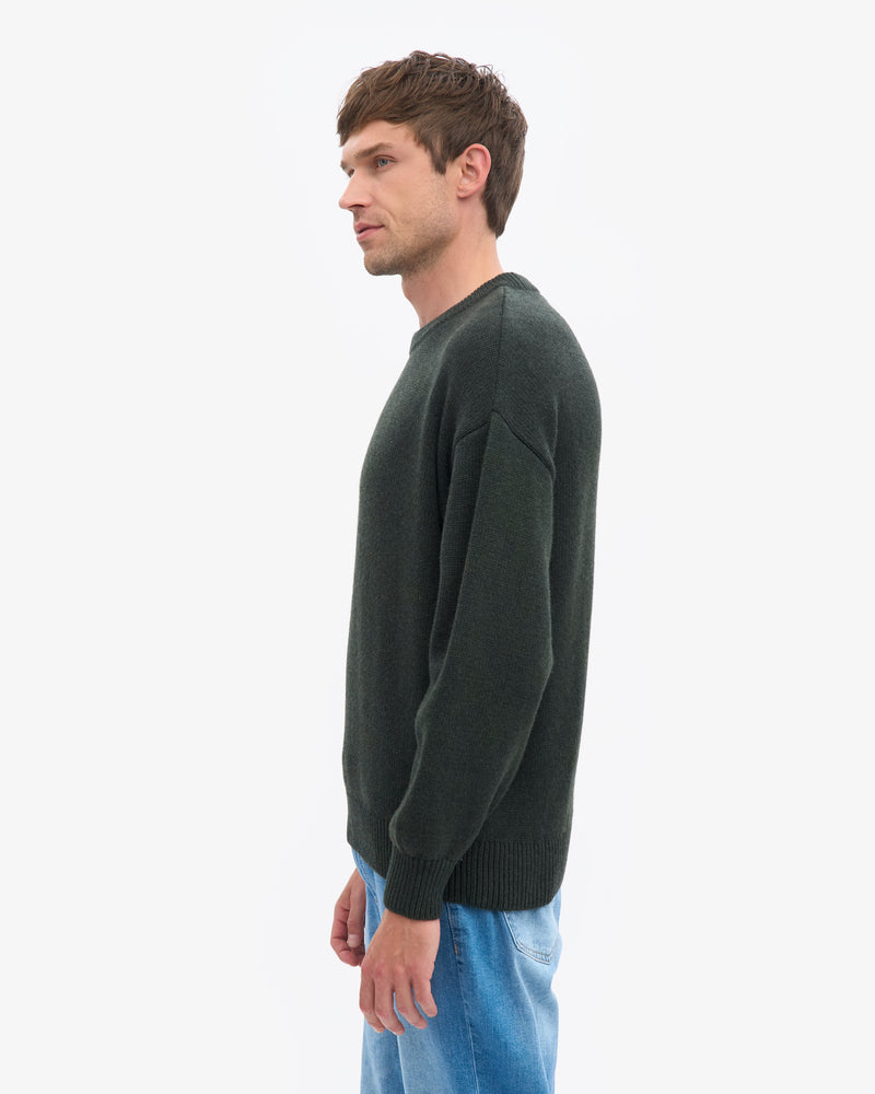 Oversized Merino Wool Crew