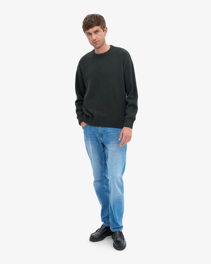 Oversized Merino Wool Crew