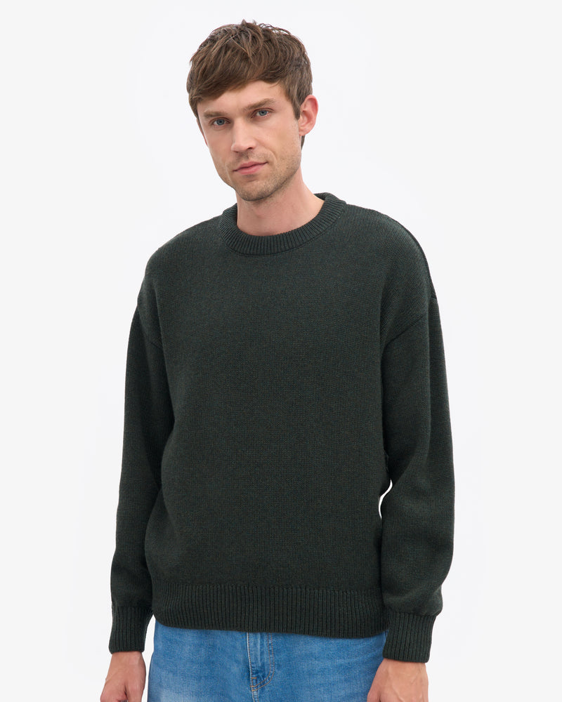 Oversized Merino Wool Crew