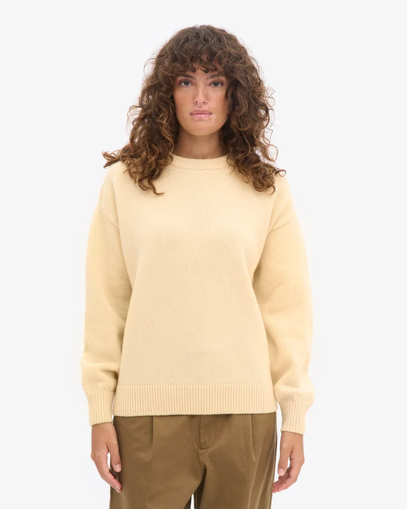 Oversized Merino Wool Crew