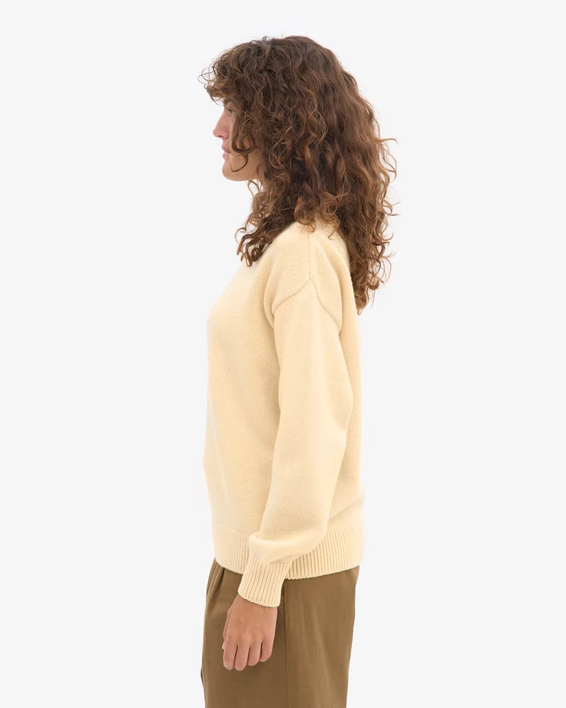 Oversized Merino Wool Crew