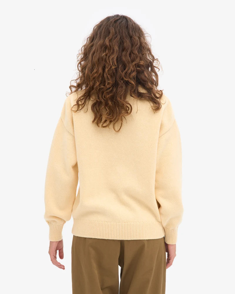 Oversized Merino Wool Crew