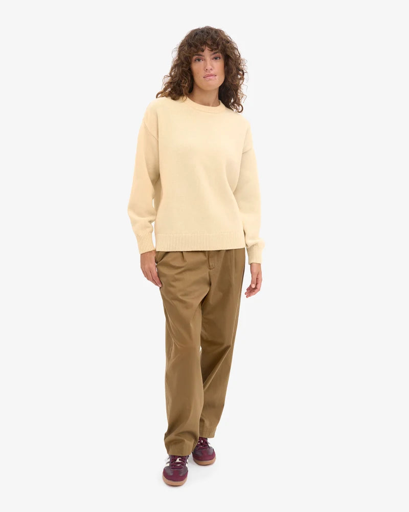 Oversized Merino Wool Crew