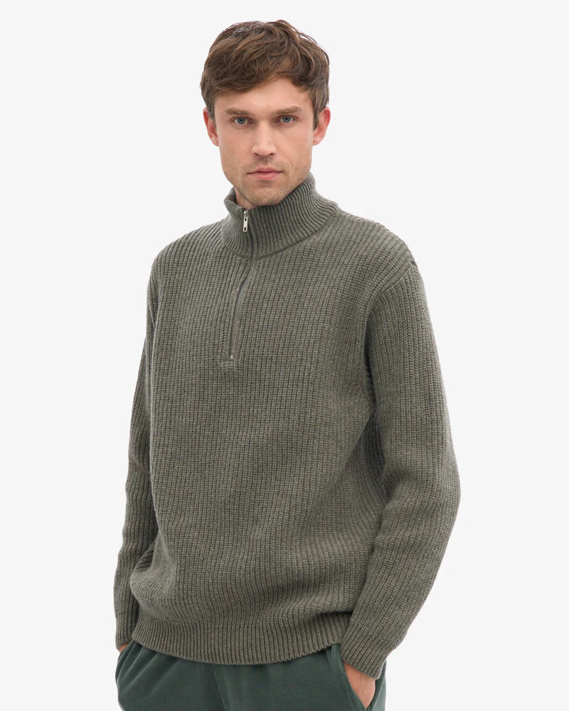 Merino Quarter Zip