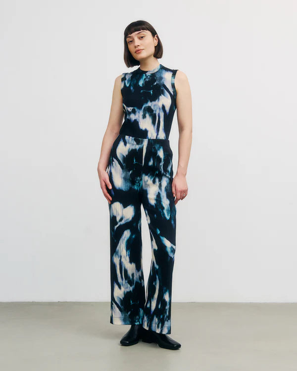 Ribbed Trousers - Tie Dye