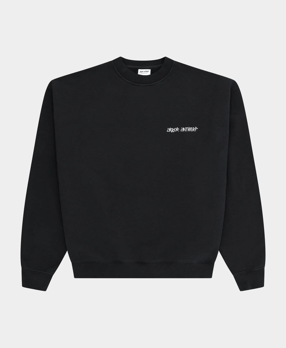 Nine Flowers Crewneck Black