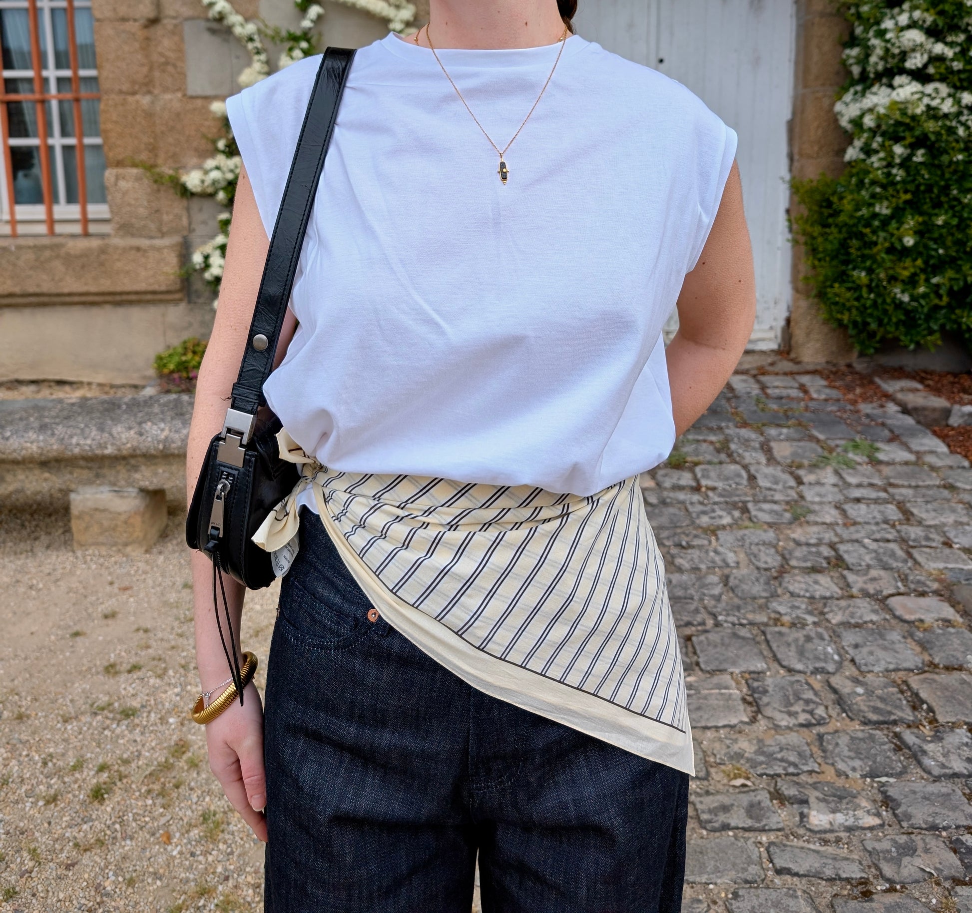 Printed Cotton Scarf VAD