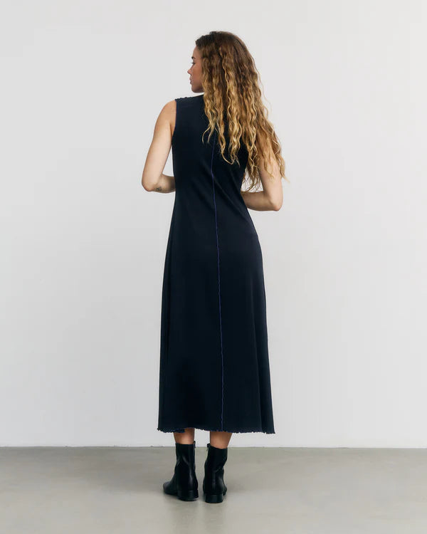 Pin-Tucked Dress