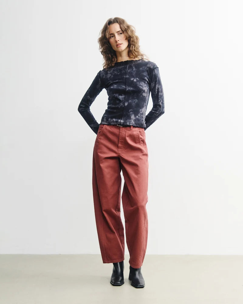 Pin-Tucked Longsleeve