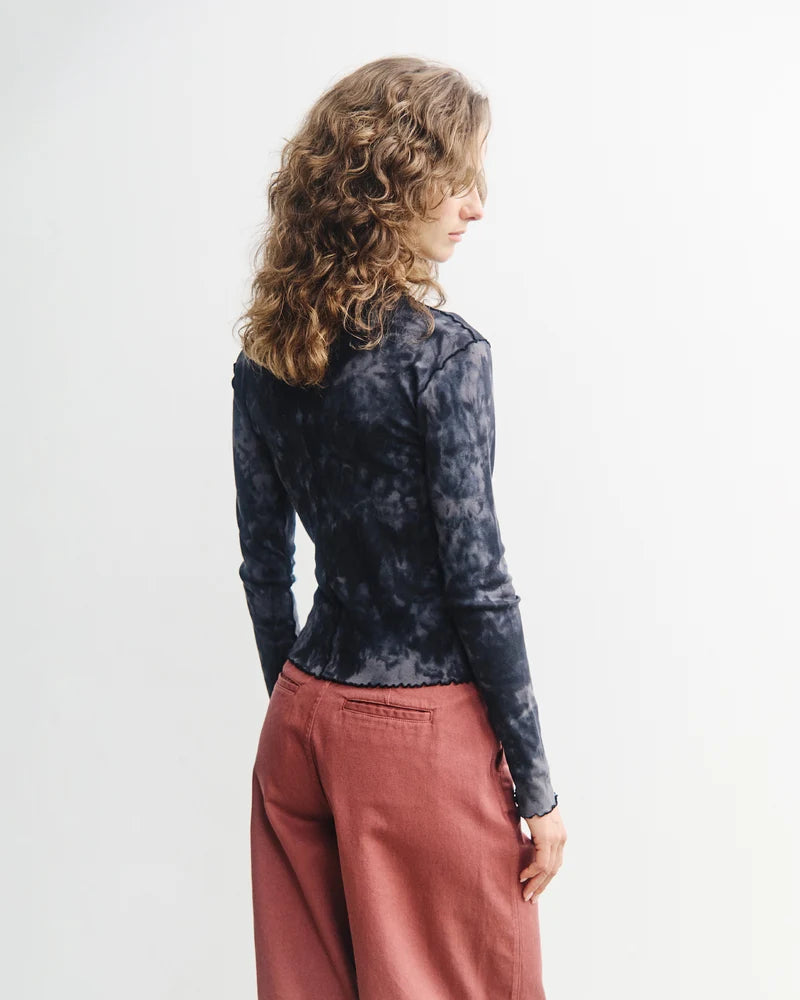 Pin-Tucked Longsleeve