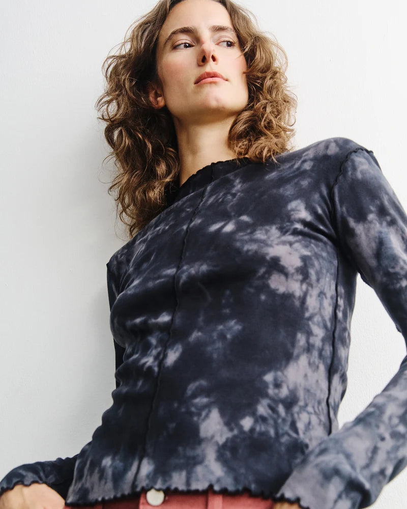 Pin-Tucked Longsleeve