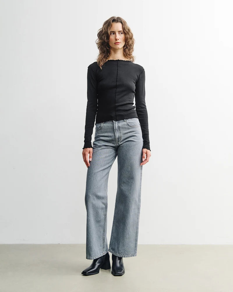 Pin-Tucked Longsleeve