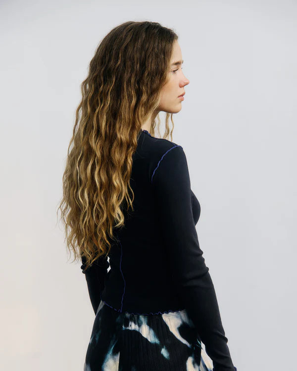 Pin-Tucked Longsleeve