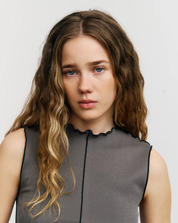 Pin-Tucked Top