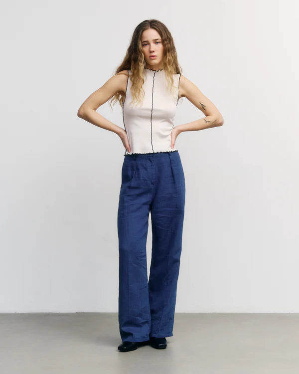 Pin-Tucked Top