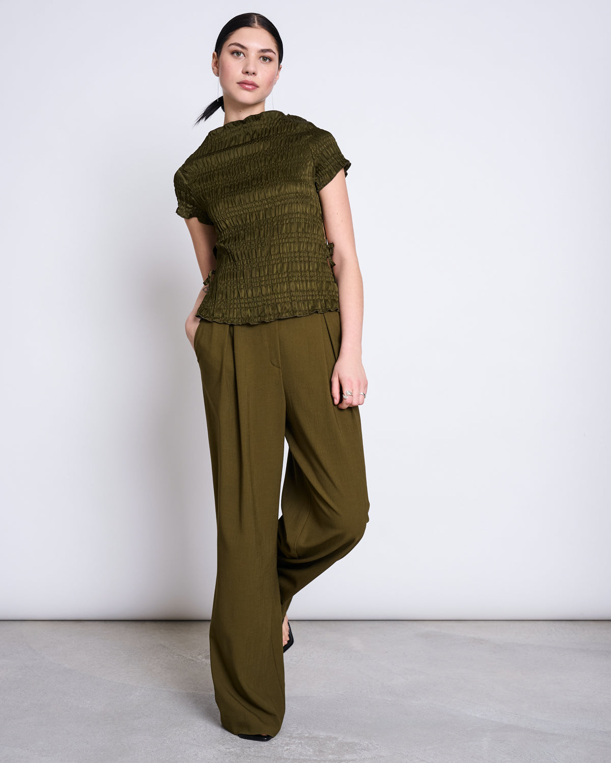 Smocked T-Shirt FERN