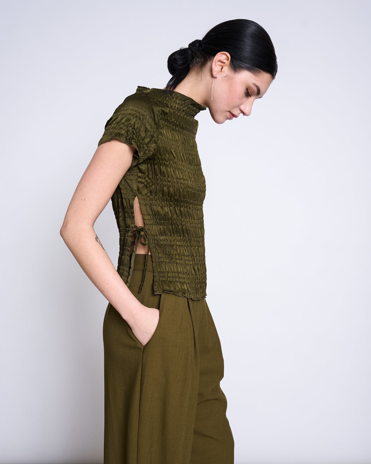 Smocked T-Shirt FERN