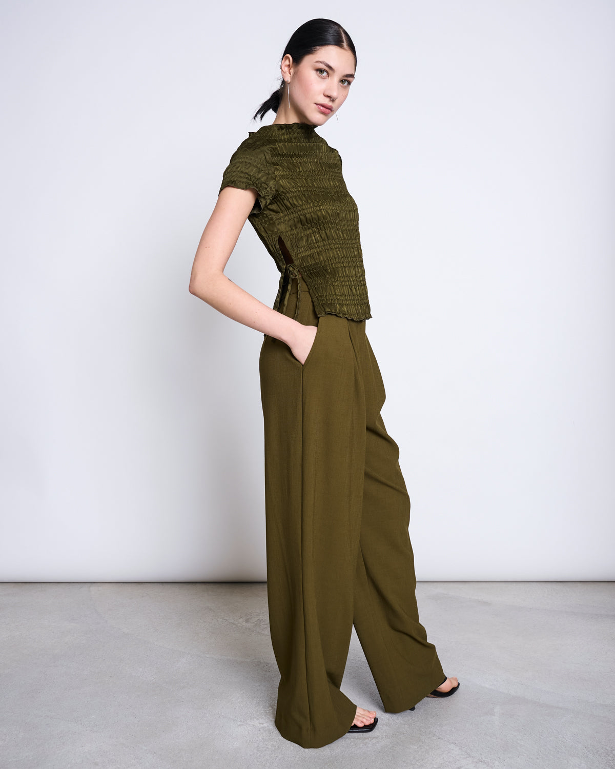 Smocked T-Shirt FERN