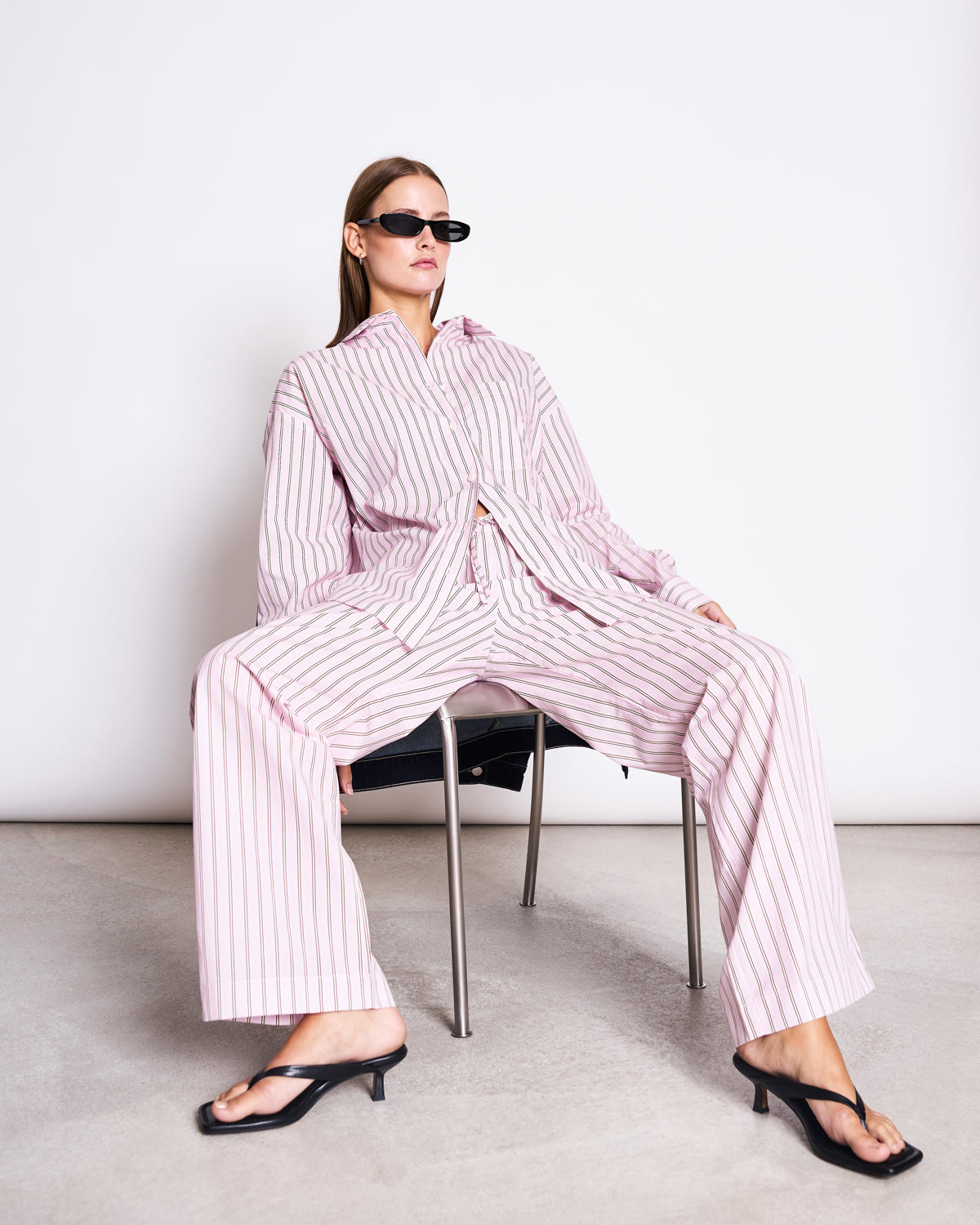 Mid Rise Loose Pants CETOS