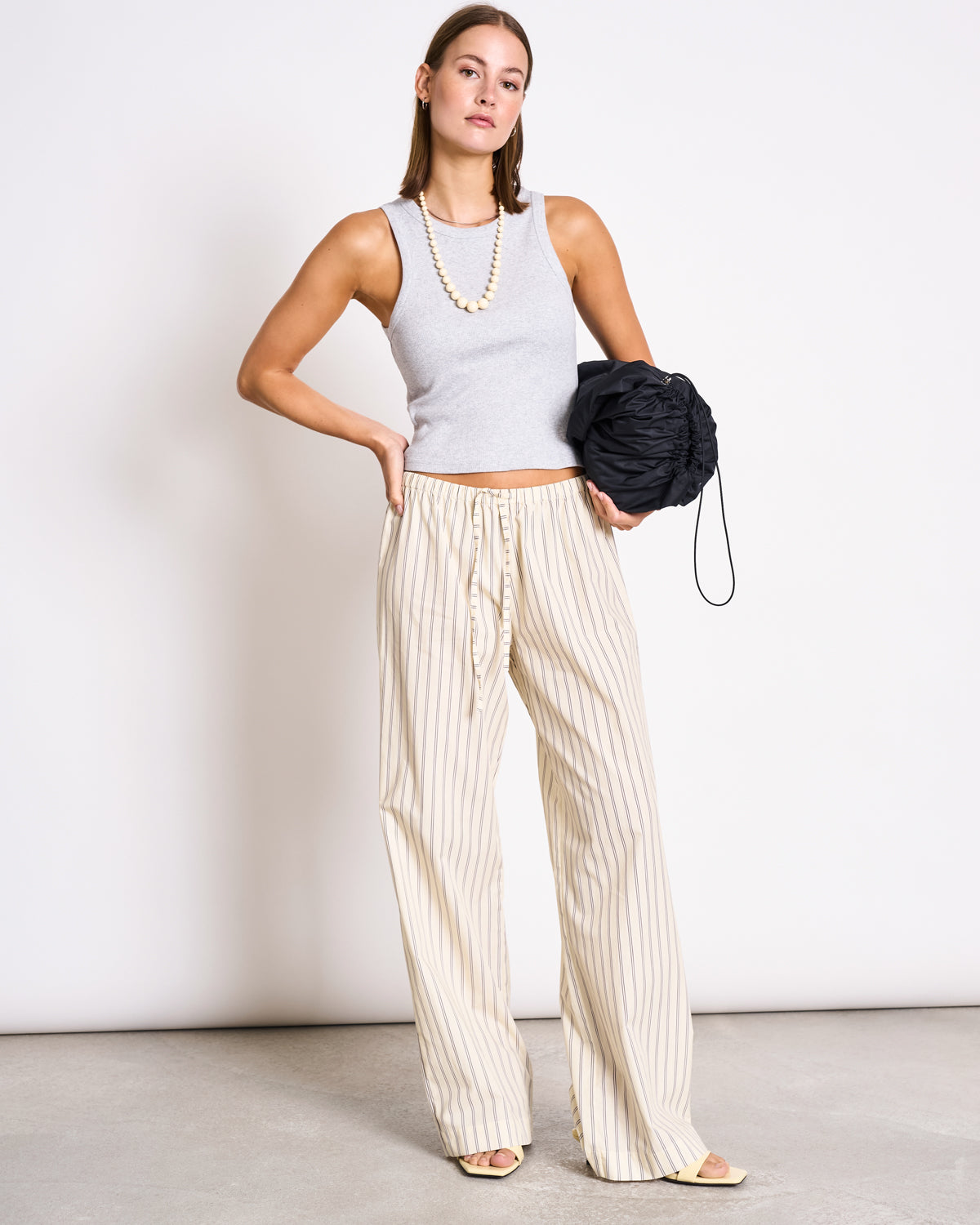 Mid Rise Loose Pants CETOS